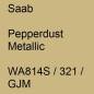 Preview: Saab, Pepperdust Metallic, WA814S / 321 / GJM.